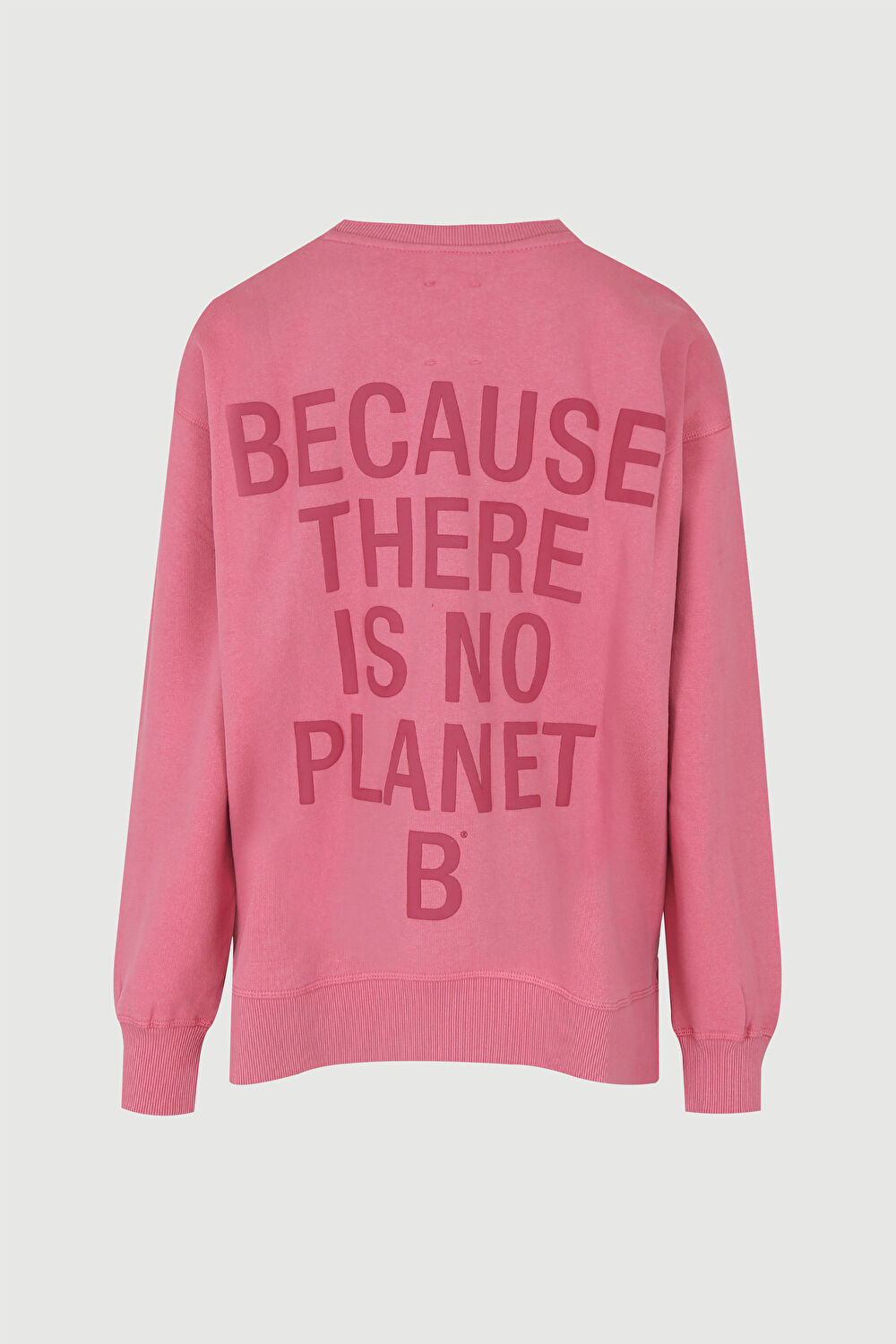 Pembe Bisiklet Yaka Sweatshirt_2