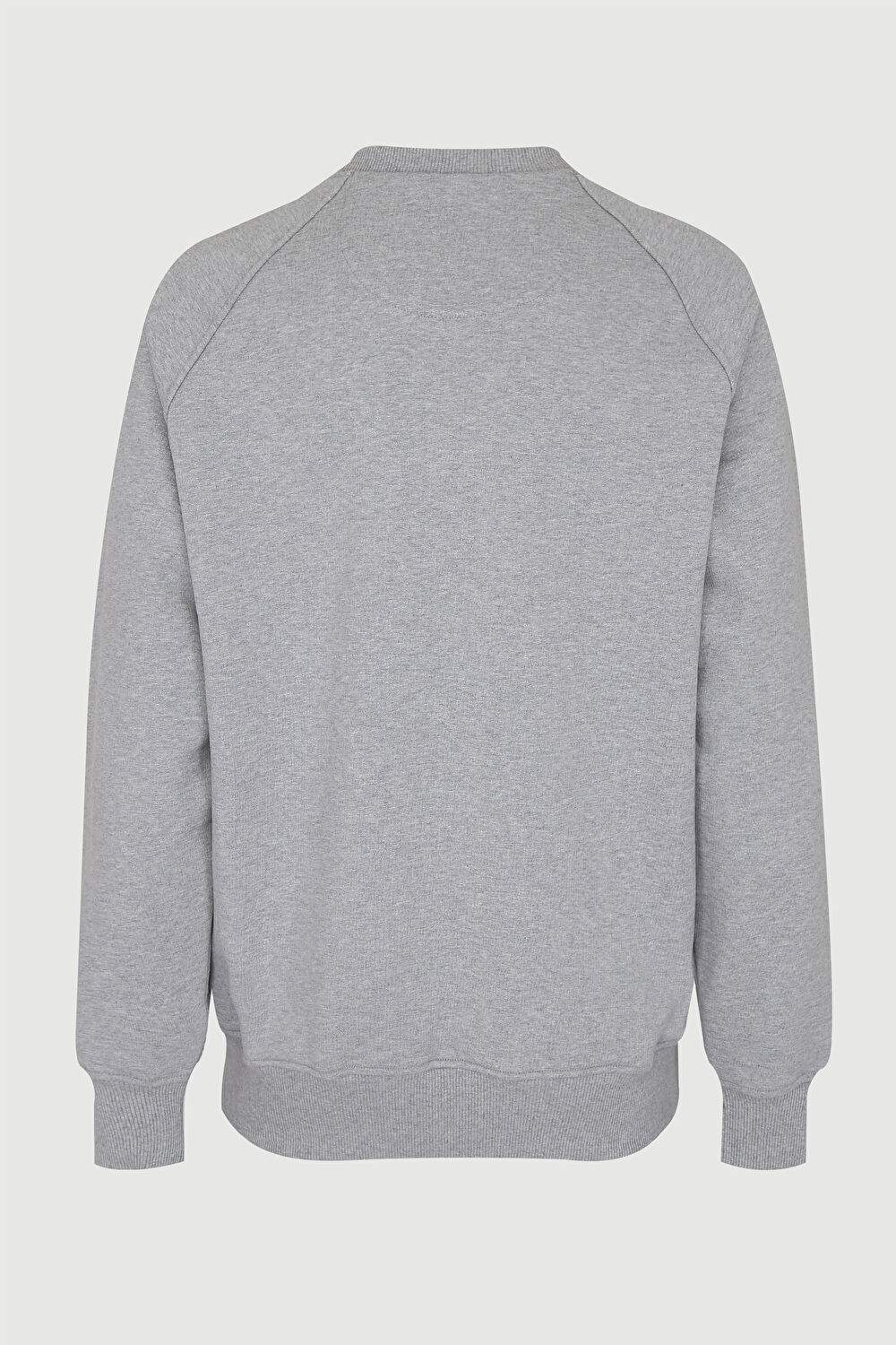 Gri Bisiklet Yaka Sweatshirt_2