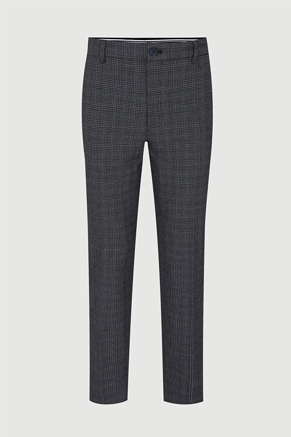 Tailored Gri Boru Paça Pantolon_0