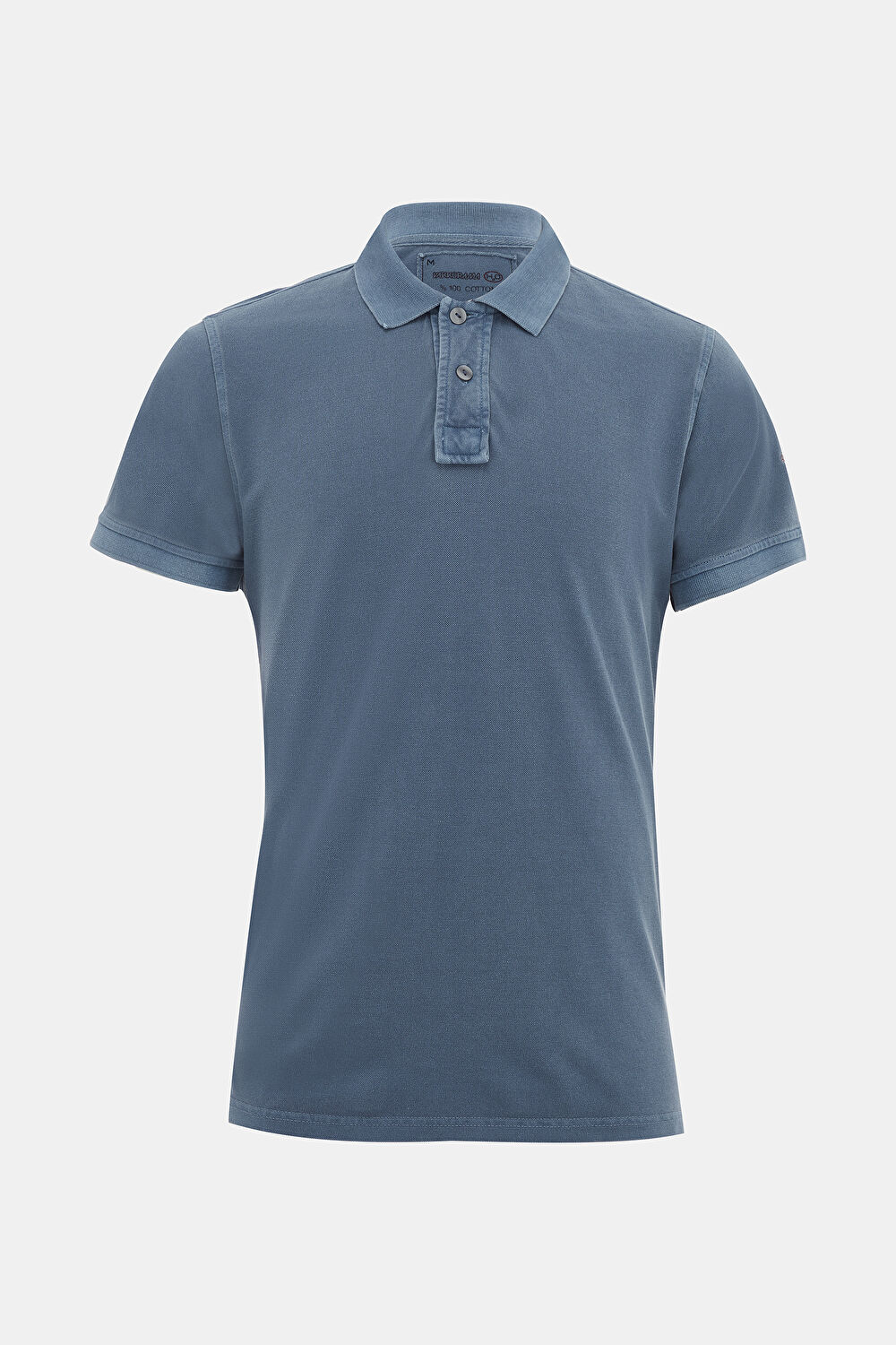 İndigo Polo Yaka T-Shirt_0