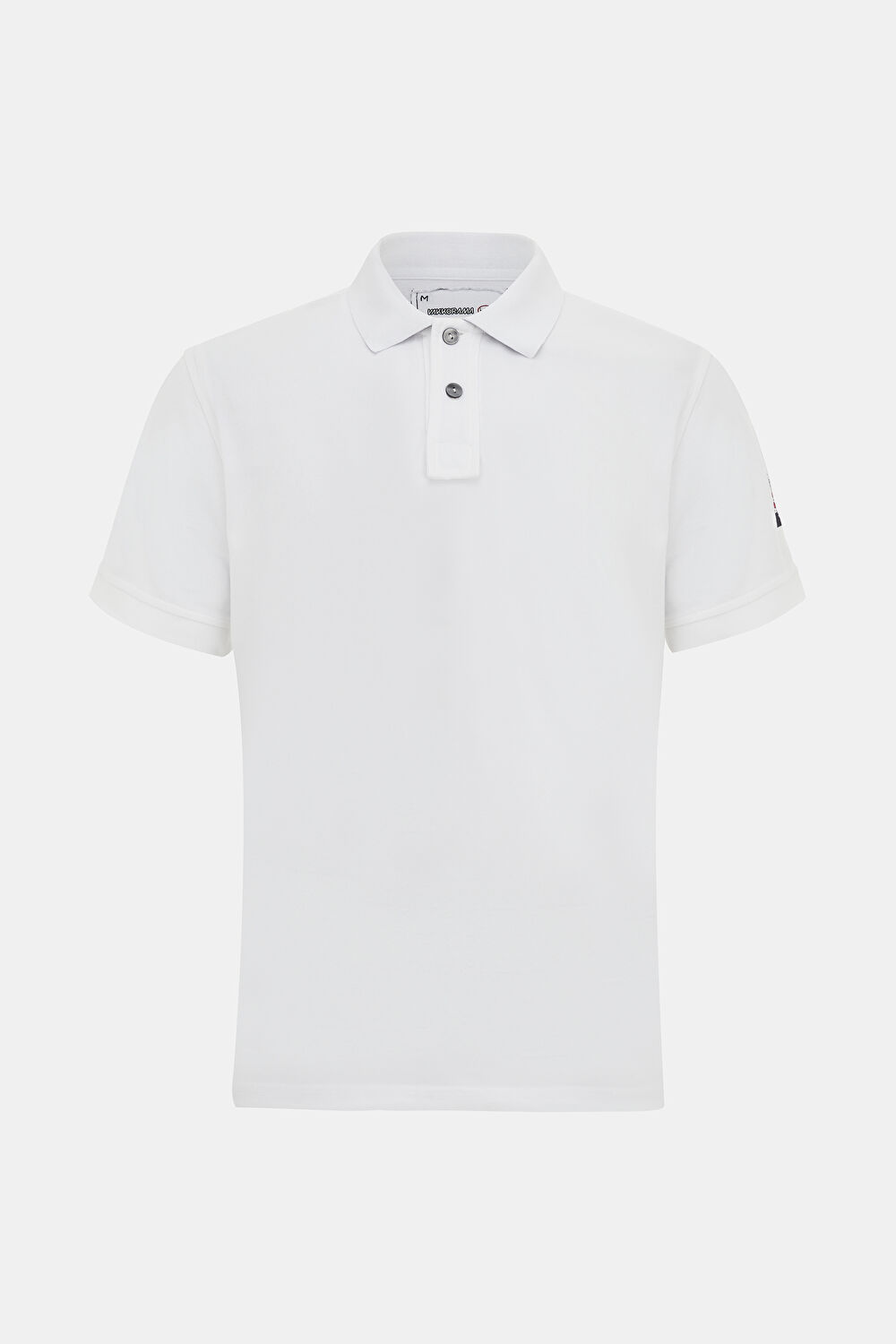 Beyaz Polo Yaka T-Shirt_0