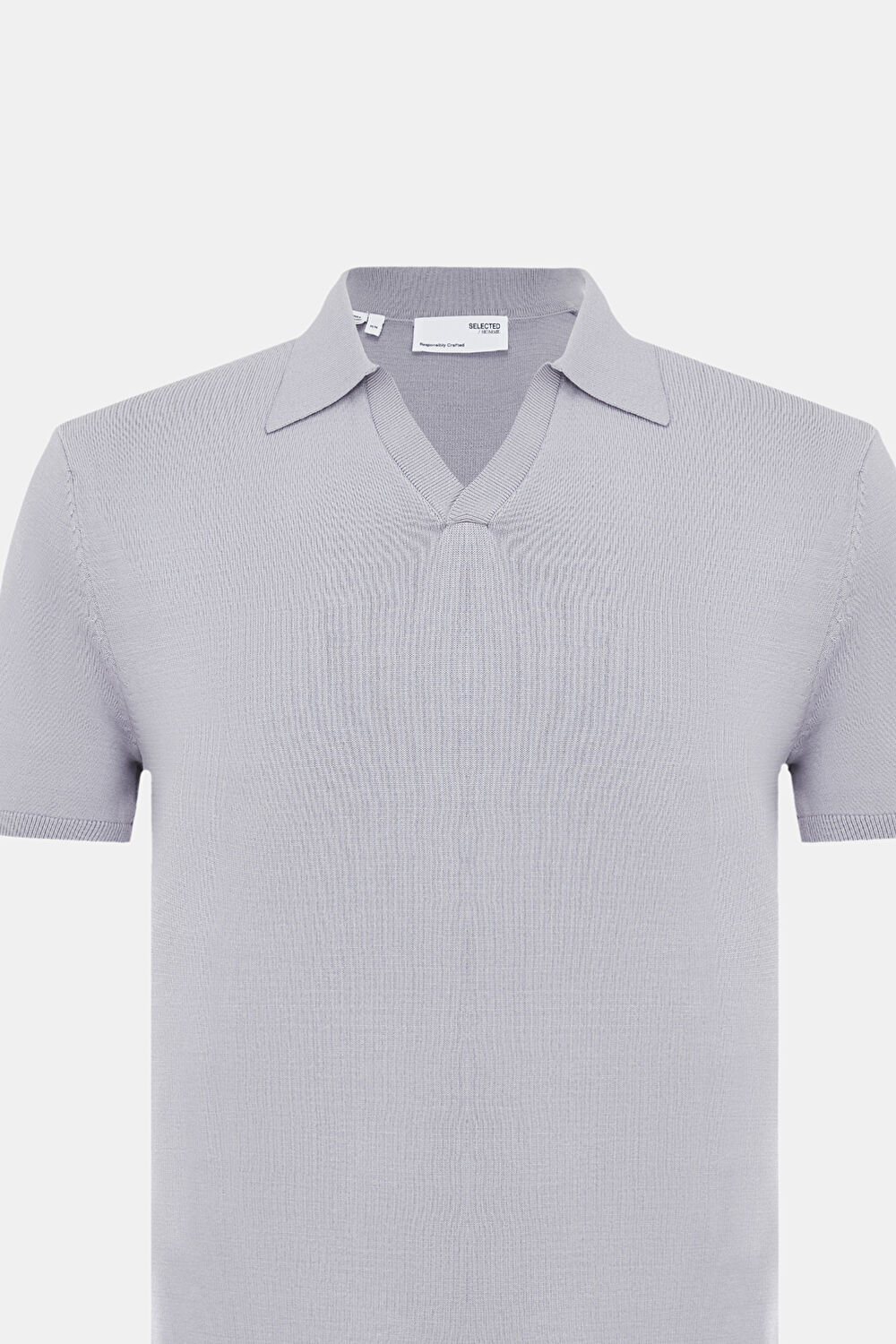 Lila Polo Yaka T-Shirt_3