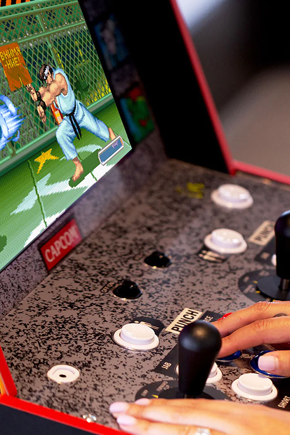 Arcade1Up (WiFi) Capcom Legacy Street Fighter Lisanslı Oyun Konsolu_6