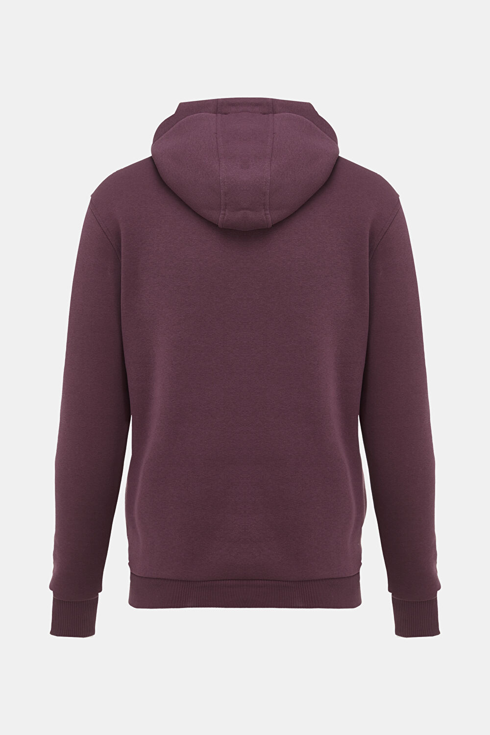 Bordo Kapuşonlu Sweatshirt_5