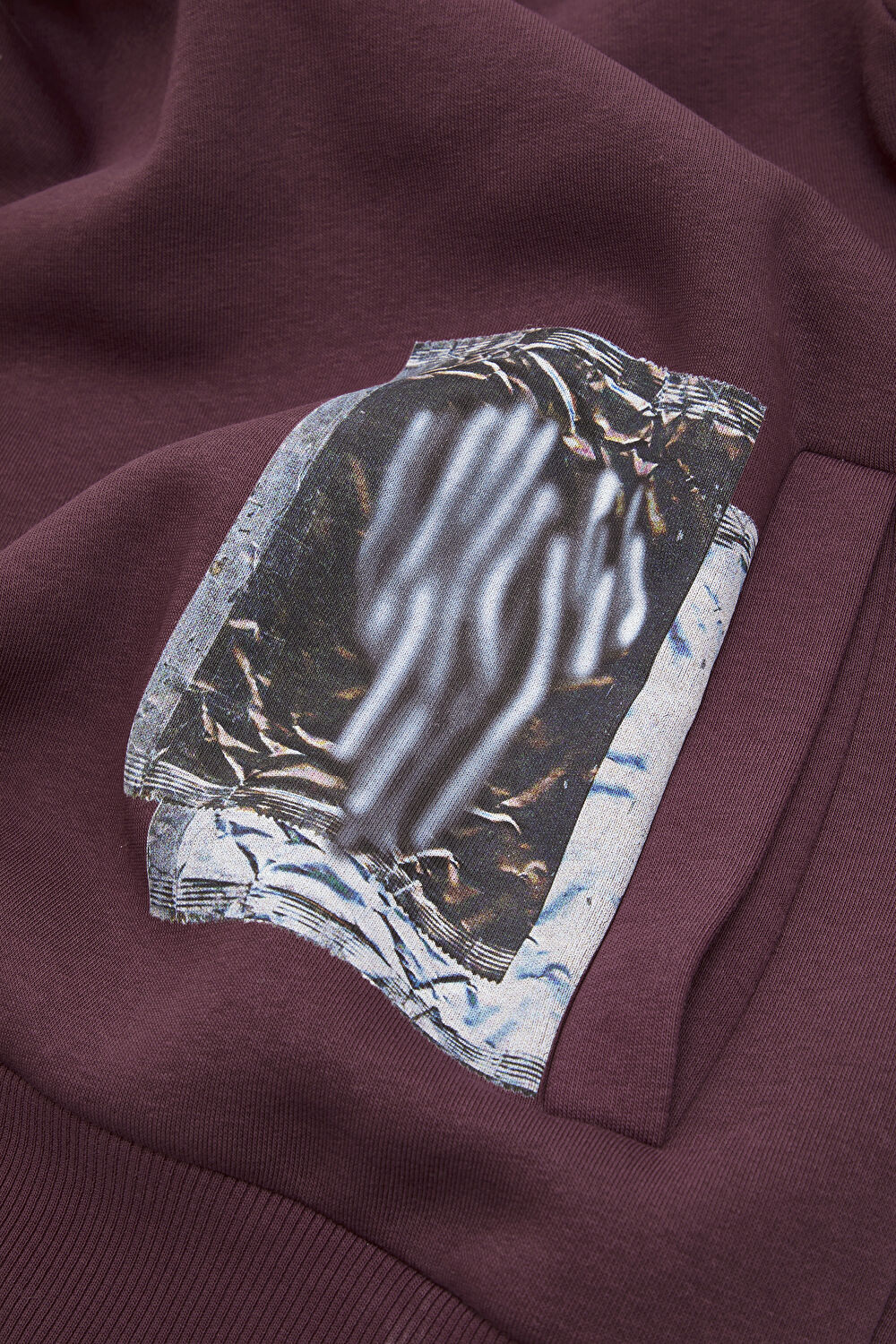 Bordo Kapuşonlu Sweatshirt_6