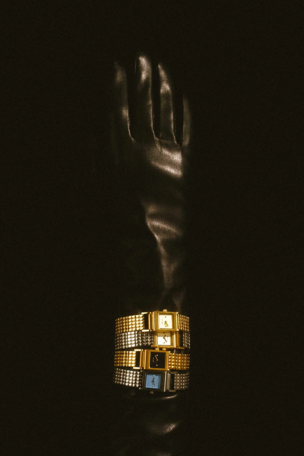 Revel Gold and Metal Bracelet Kol Saati_5