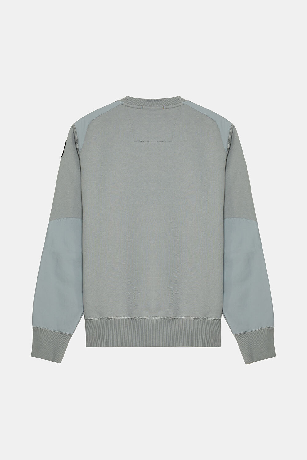 Açık Gri Bisiklet Yaka Sweatshirt_2