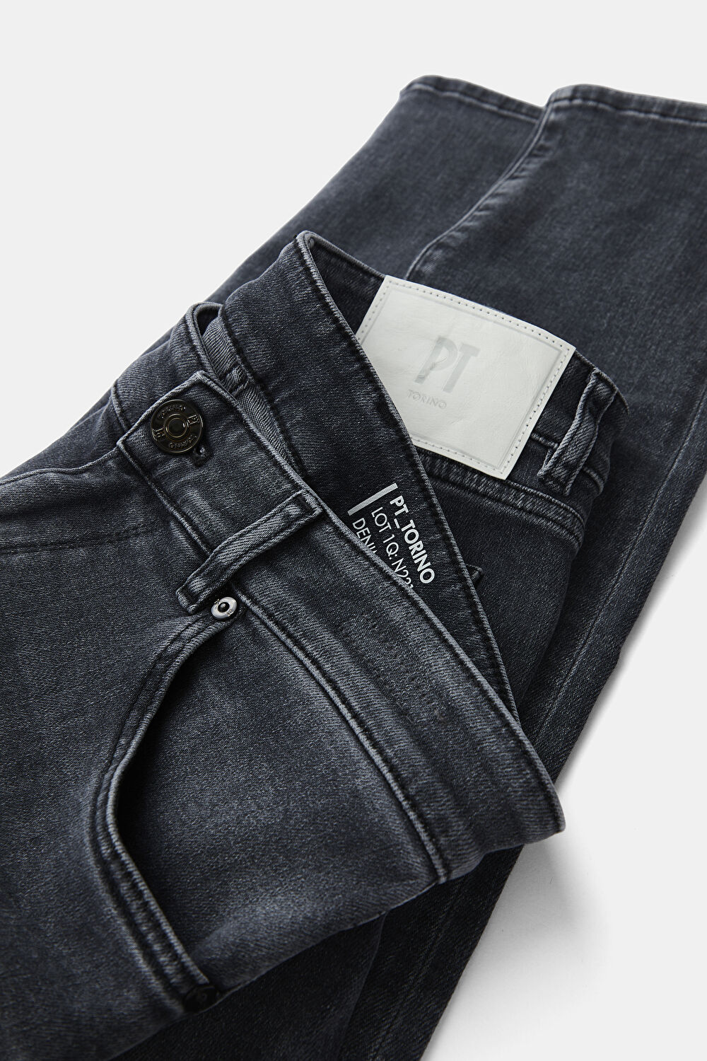 Dar Kalıp Gri Skinny Jean Pantolon_3