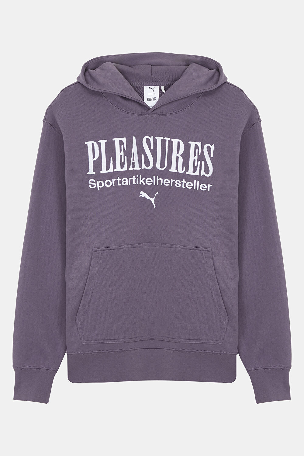 Pleasures Mor Relax Kalıp Kapuşonlu Sweatshirt_0