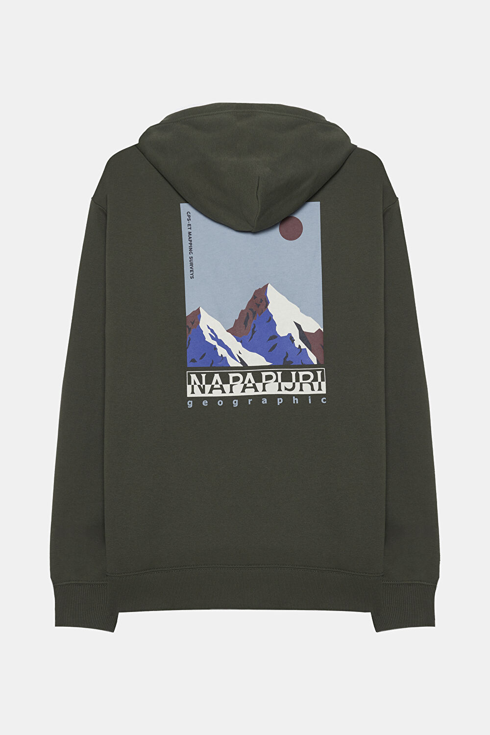 Haki Kapuşonlu Sweatshirt_2