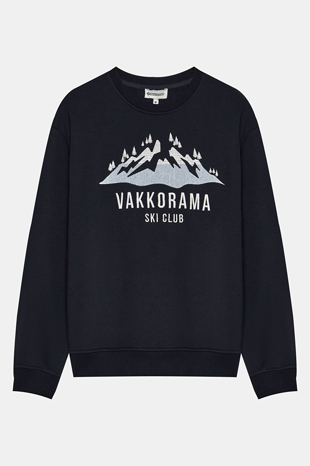 Lacivert Bisiklet Yaka Sweatshirt_0