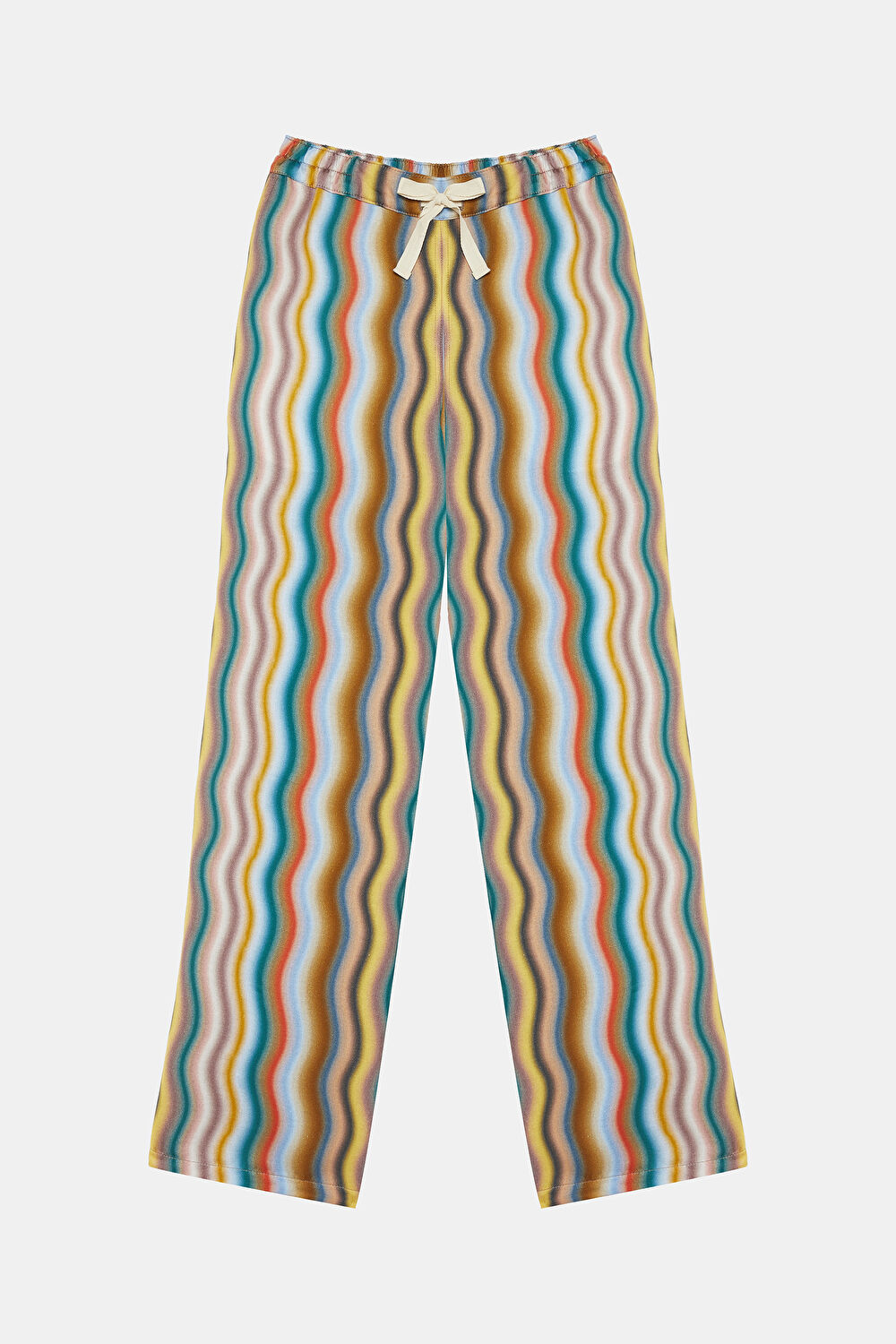 Çok Renkli Bol Paça Pantolon_4