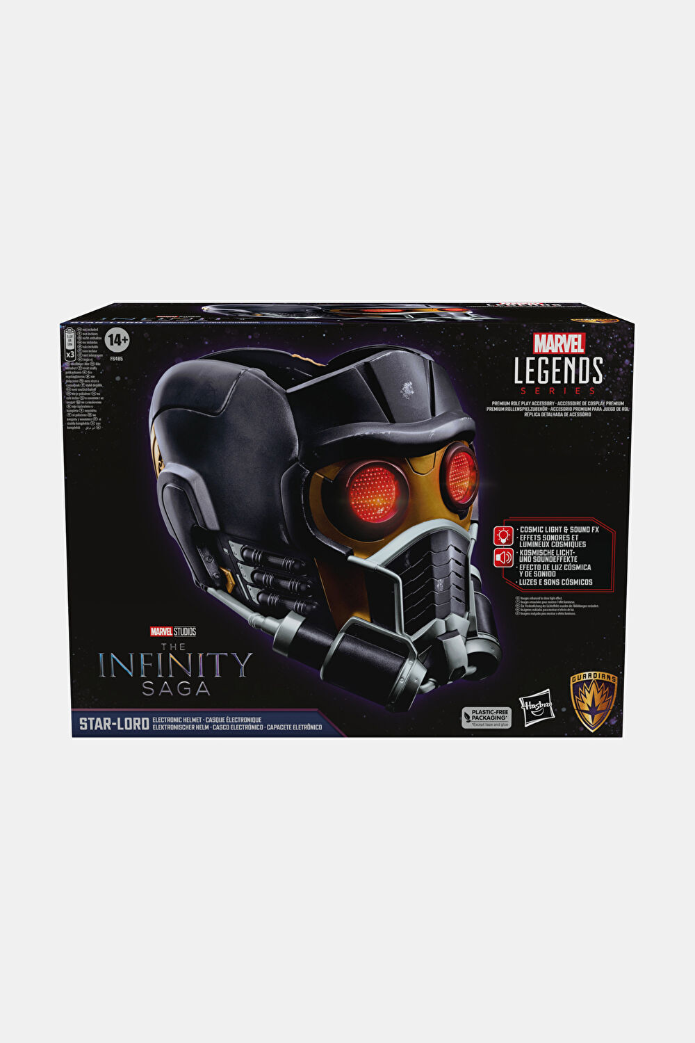 Guardians of the Galaxy - Marvel Legends Star-Lord Premium Elektronik Kask (Işık ve Ses Efektli)_3