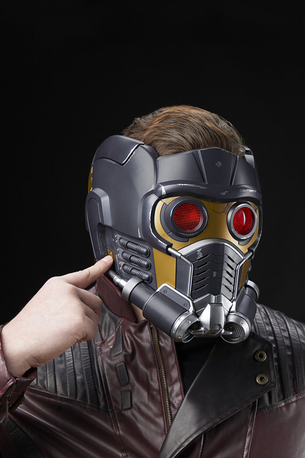 Guardians of the Galaxy - Marvel Legends Star-Lord Premium Elektronik Kask (Işık ve Ses Efektli)_4