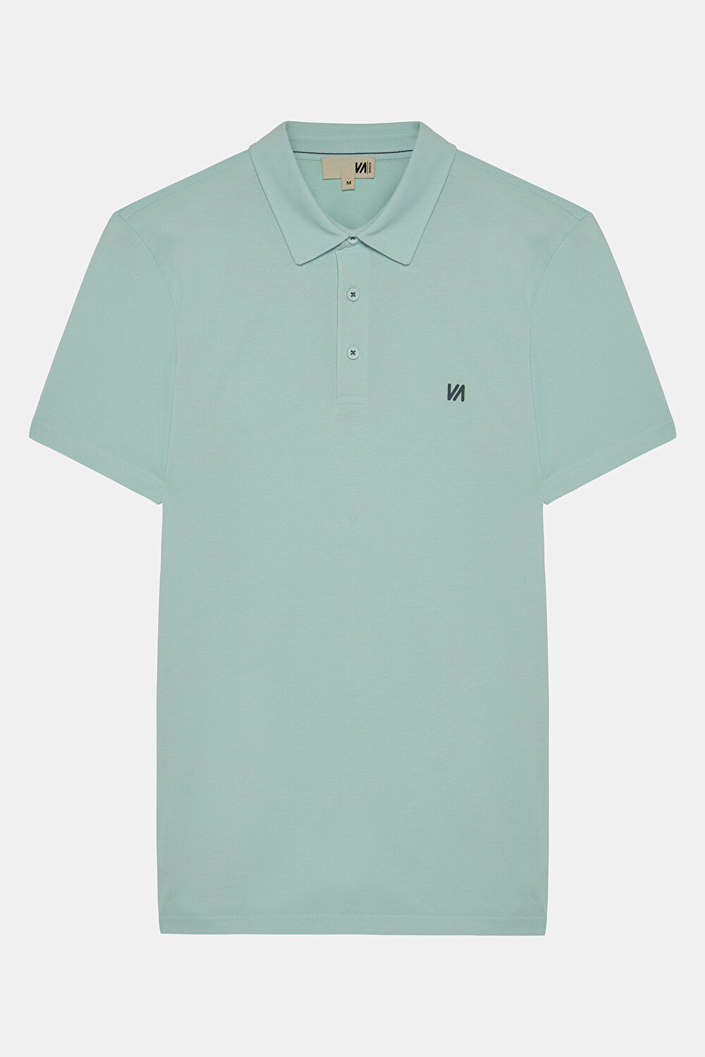 Açık Mavi Polo Yaka T-Shirt_0