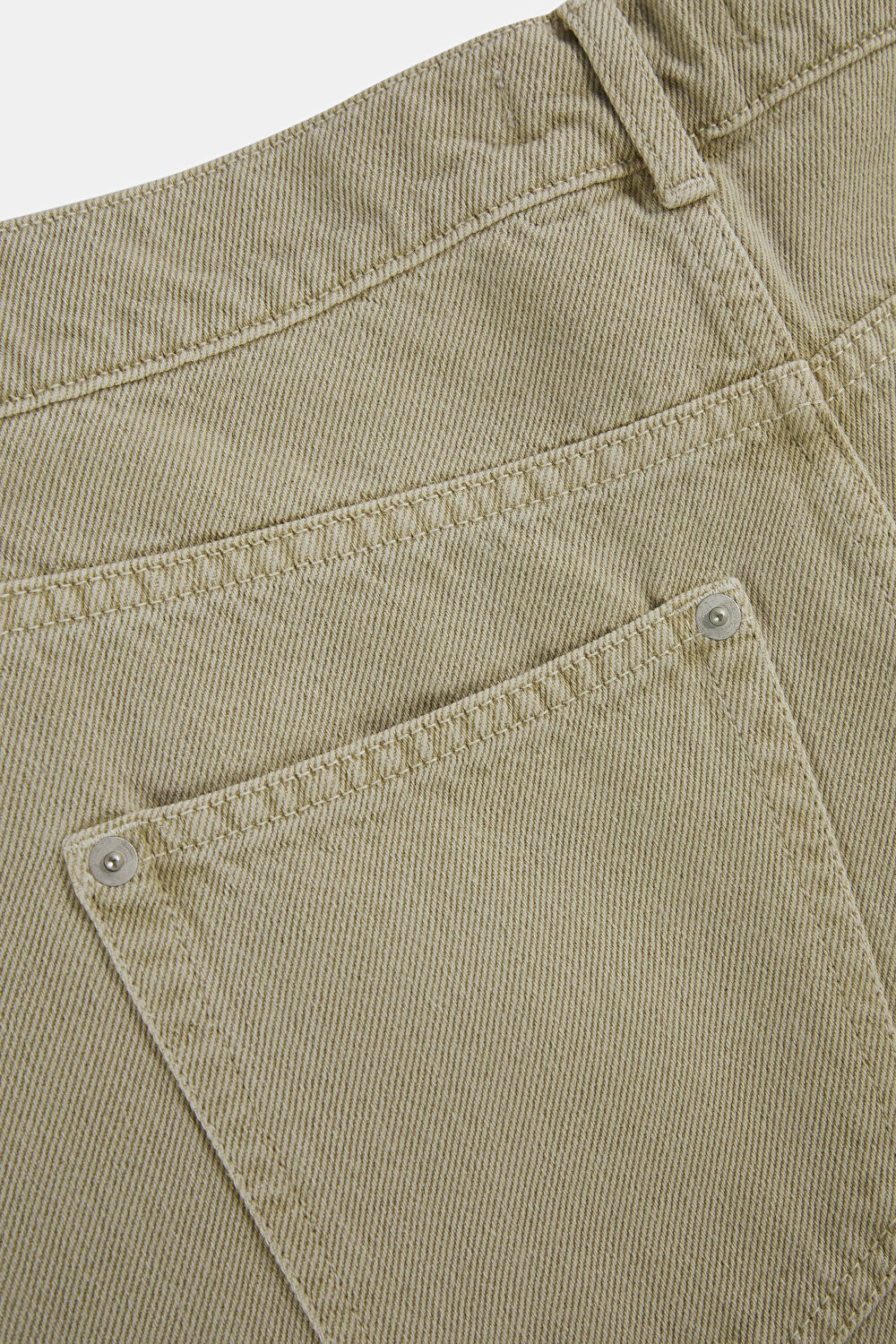 Ekru Boru Paça Pantolon_5
