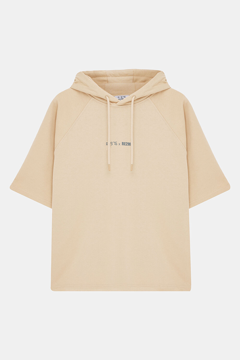 Bej Kapüşonlu Sweatshirt_0