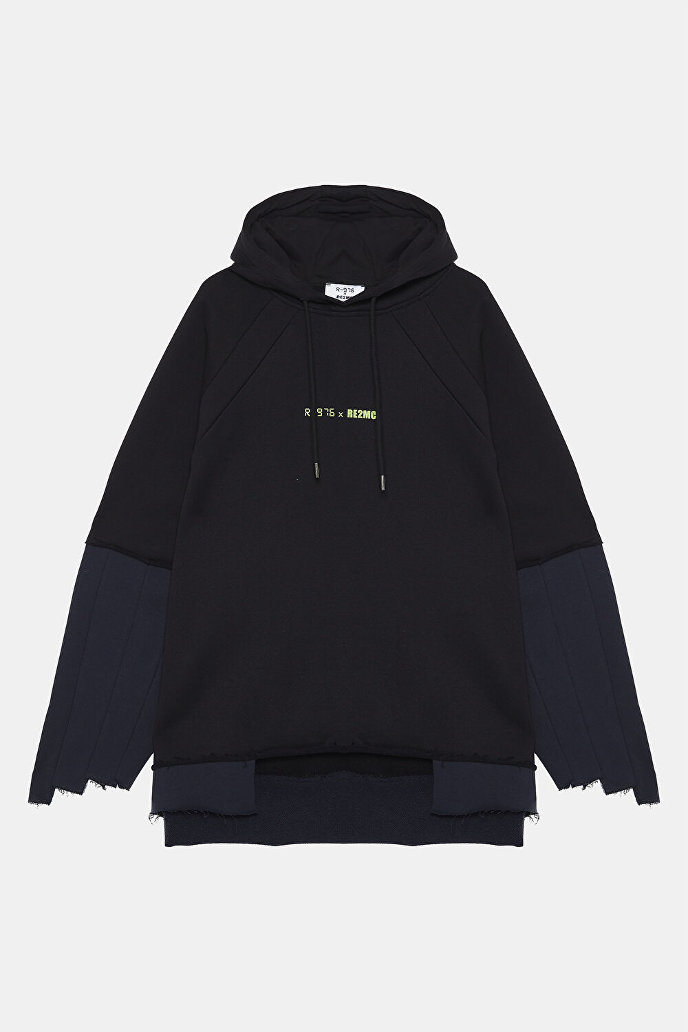 Siyah Kapüşonlu Sweatshirt_0