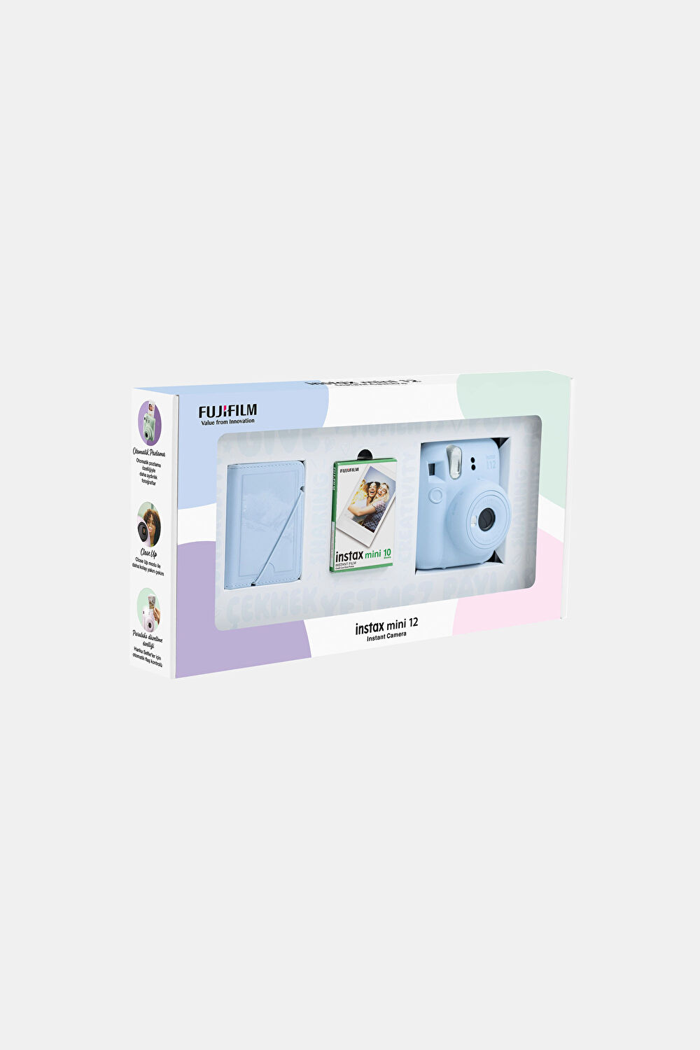 Instax Mini 12 Pastel Blue Mini Bundle Fotoğraf Makinesi_2