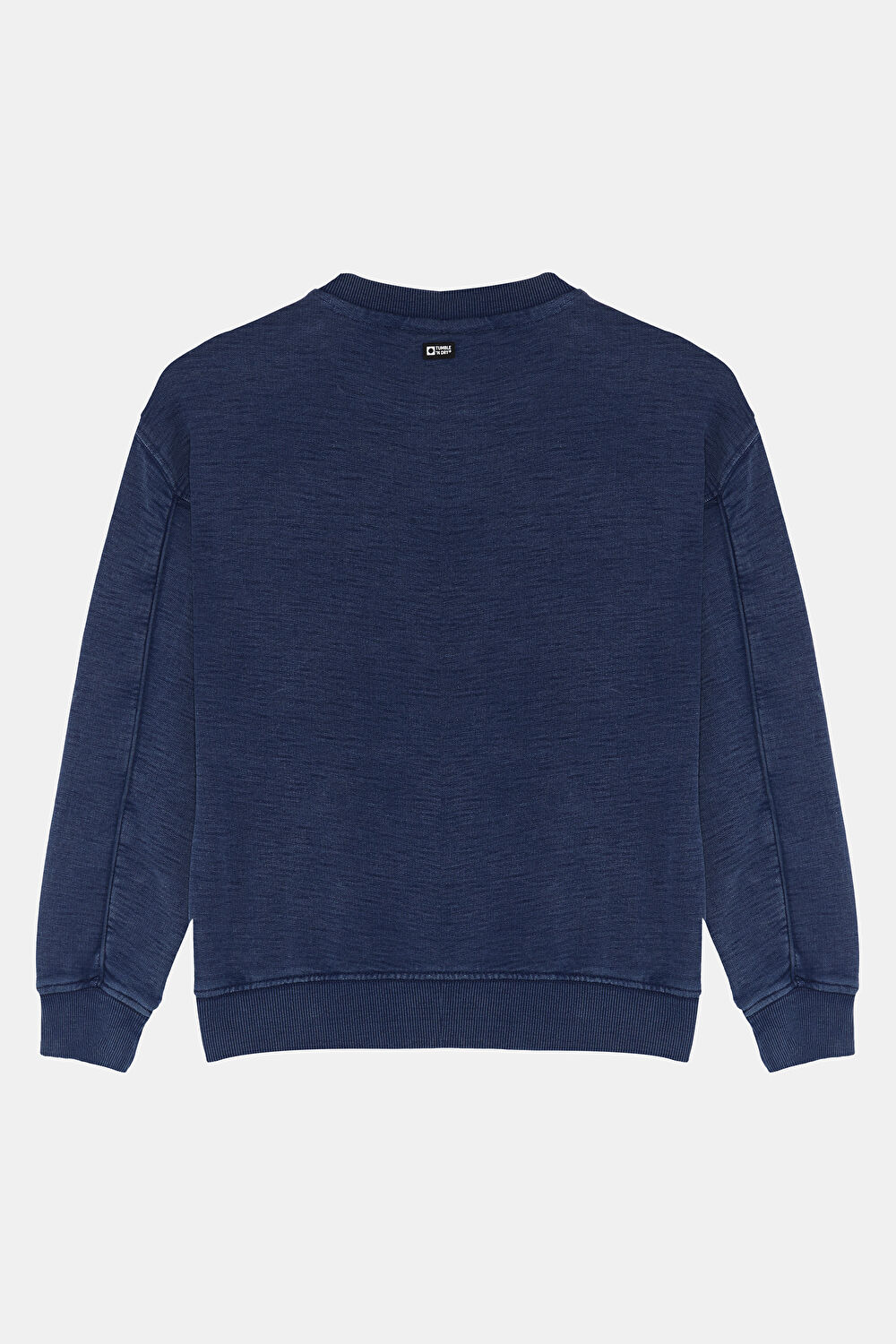 Lacivert Bisiklet Yaka Sweatshirt_2