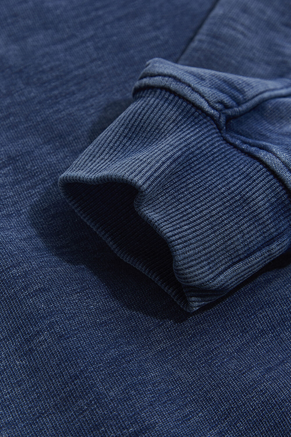 Lacivert Bisiklet Yaka Sweatshirt_5
