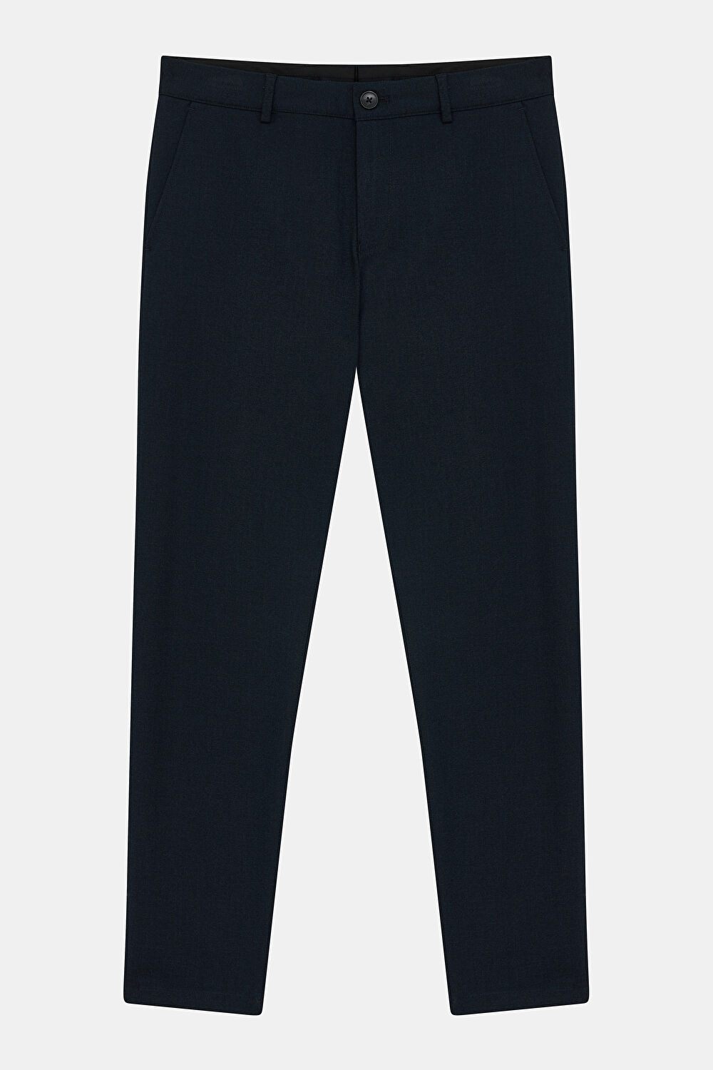 Lacivert Dar Paça Pantolon_0