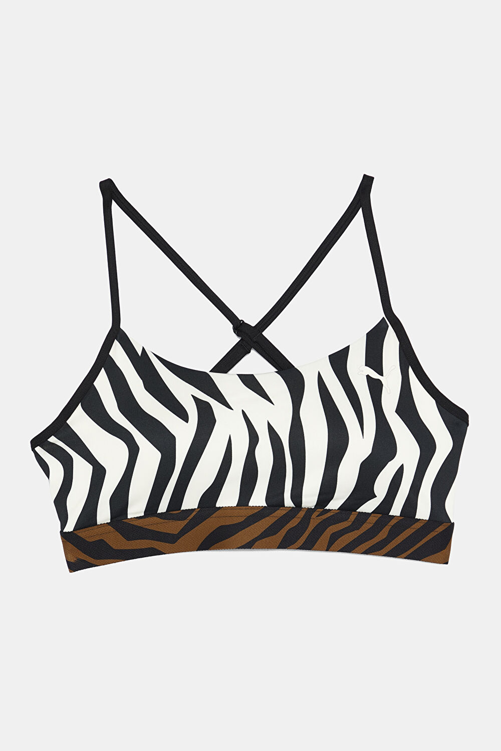 Move Animal Remix Krem Desenli Bralet_0