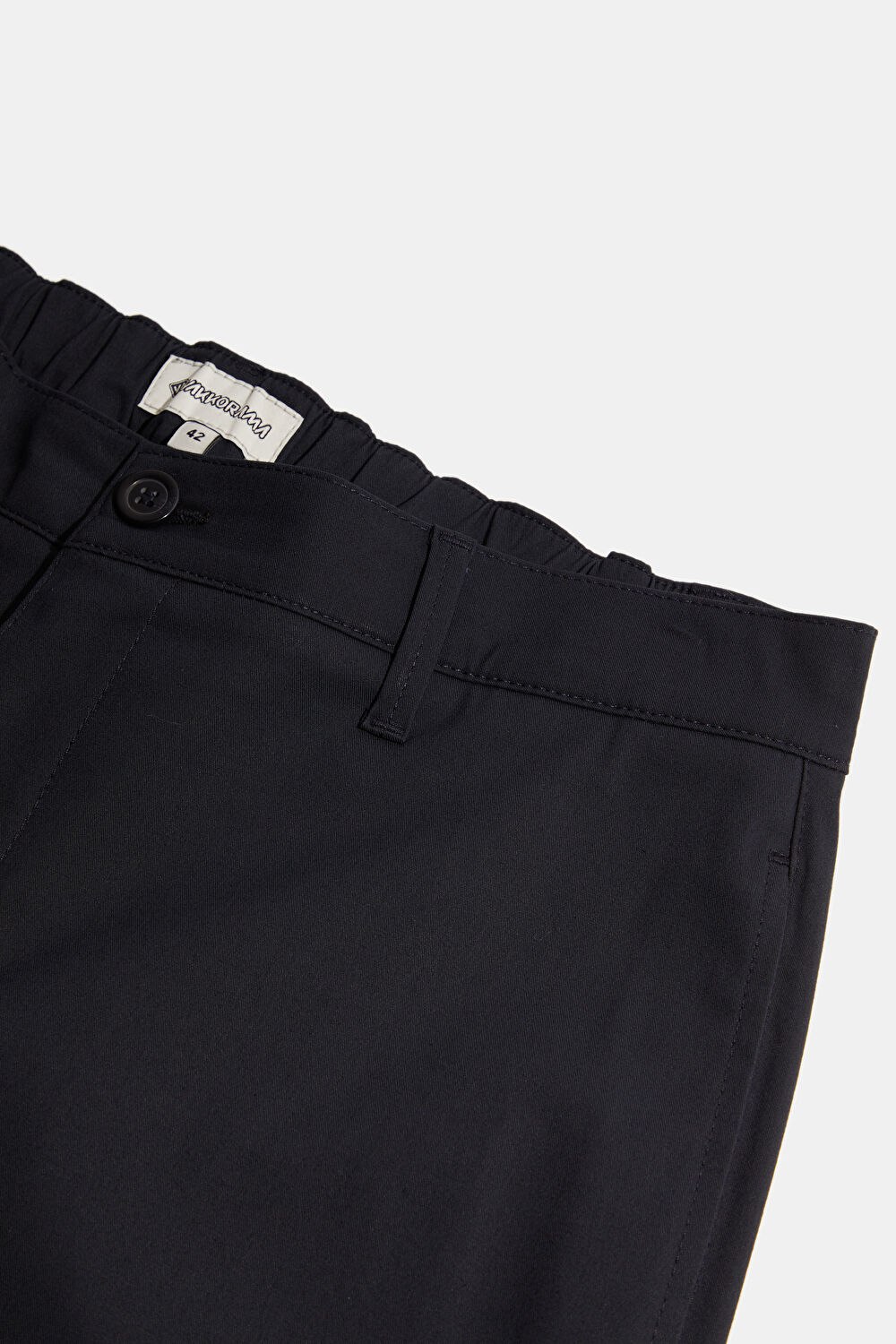 Lacivert Boru Paça Pantolon_5