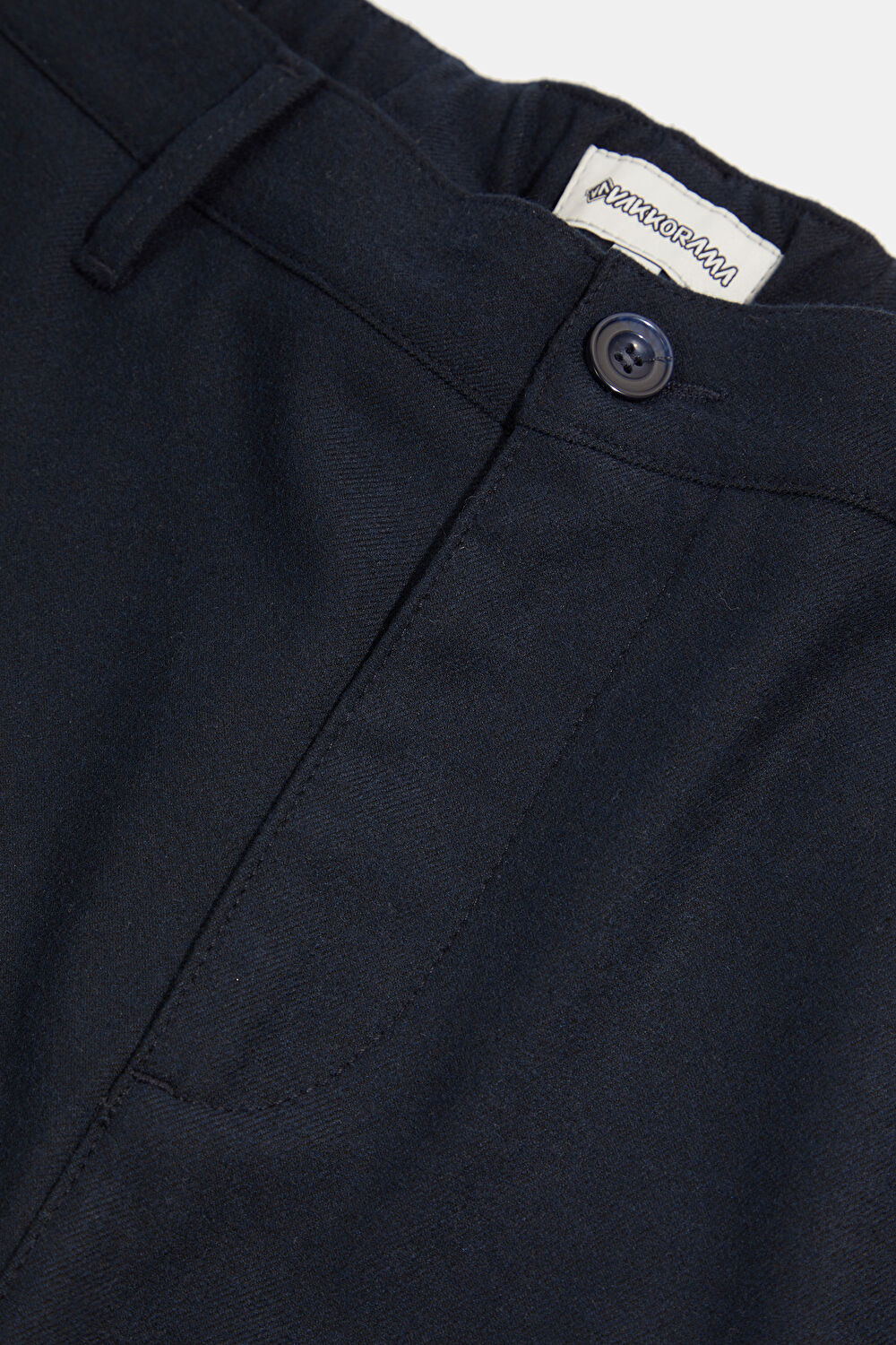 Lacivert Boru Paça Pantolon_3