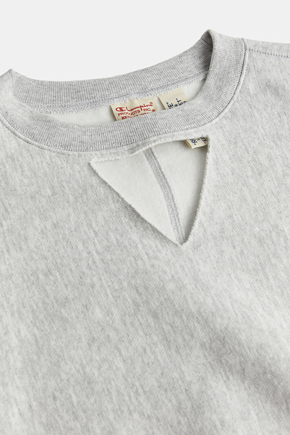 Gri Melanj Kapüşonlu Sweatshirt_3