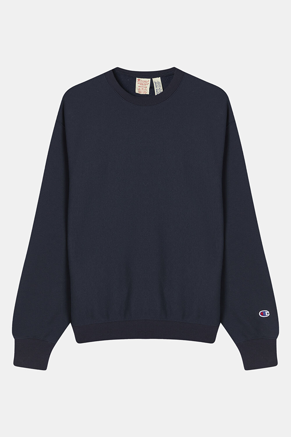 Lacivert Bisiklet Yaka Sweatshirt_3