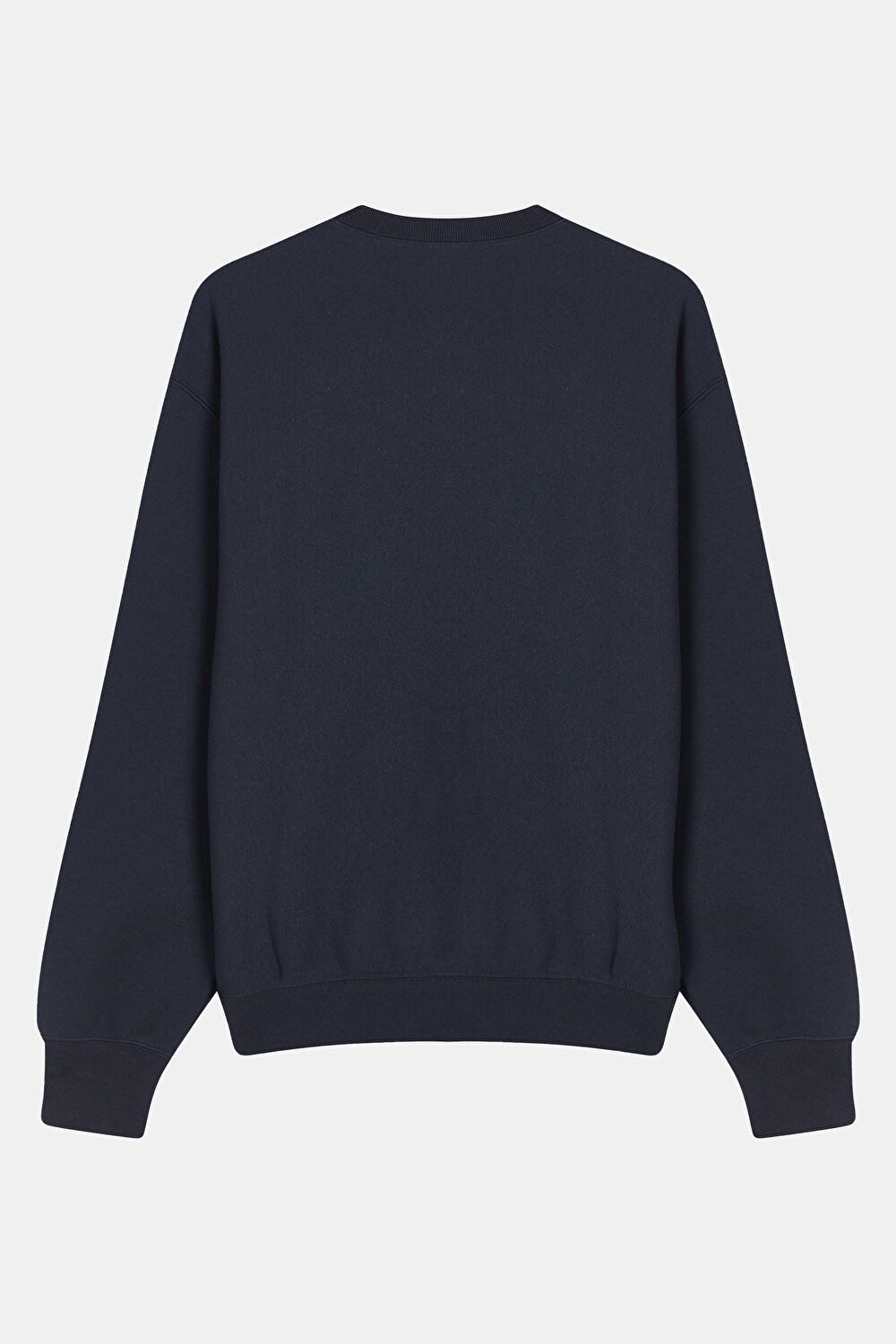 Lacivert Bisiklet Yaka Sweatshirt_4