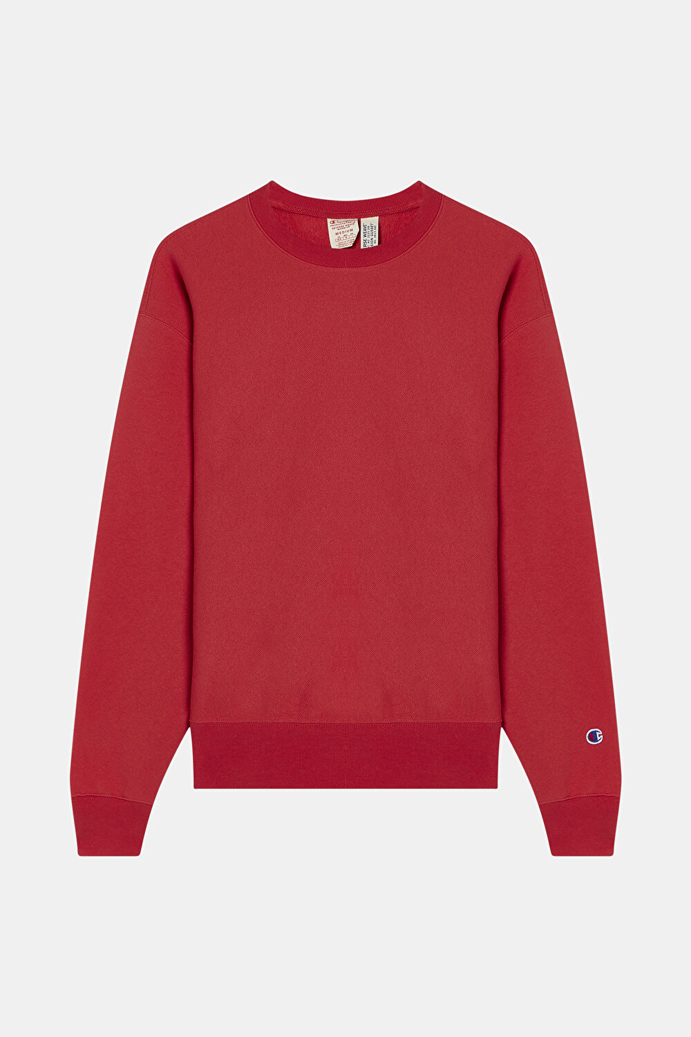 Kırmızı Bisiklet Yaka Sweatshirt_3