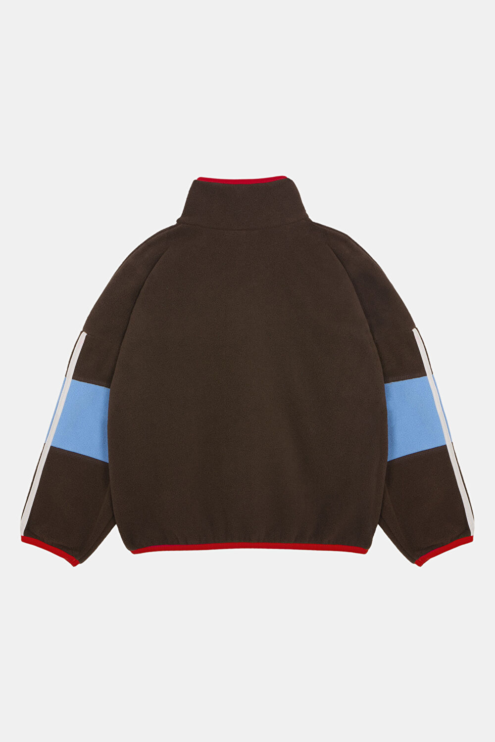 Kahve Bisiklet Yaka Sweatshirt_2