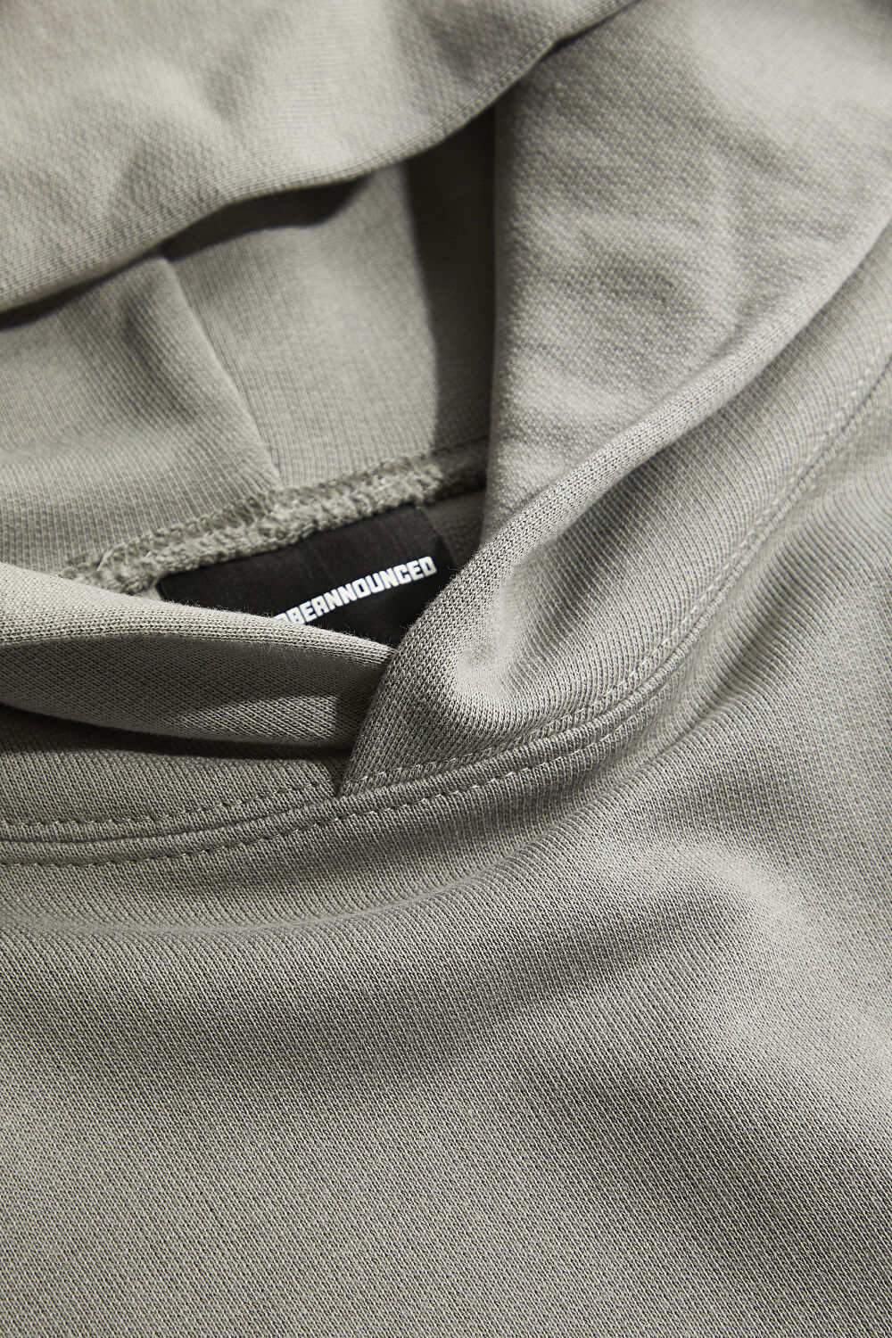 Gri Oversize Bisiklet Yaka Sweatshirt_3