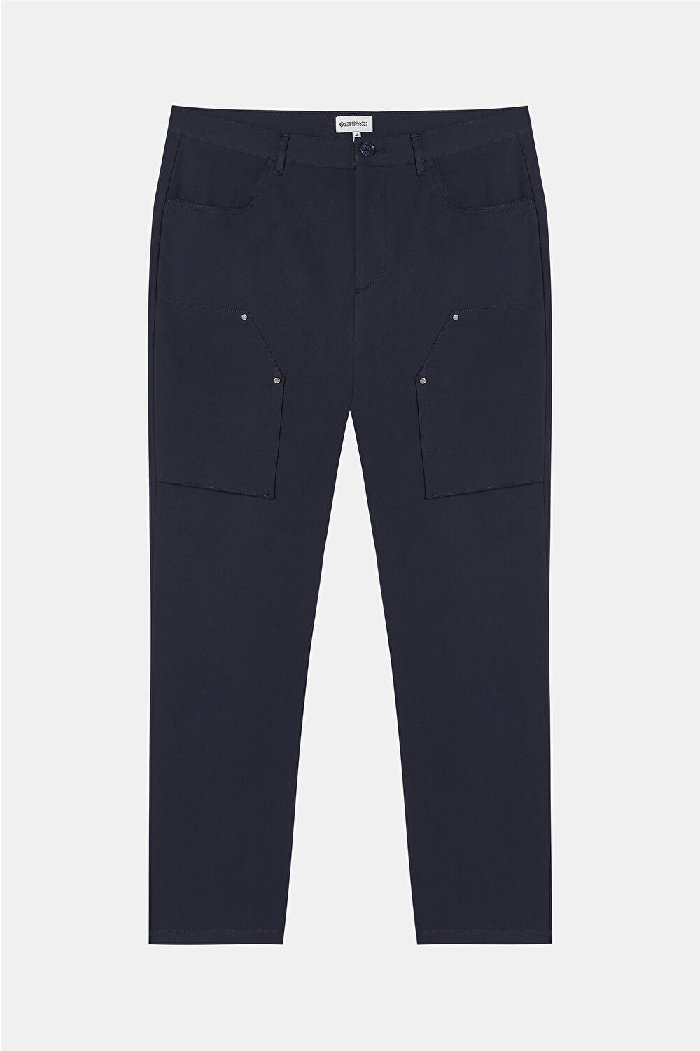 Lacivert Boru Paça Pantolon_0