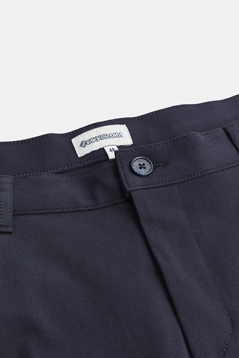 Lacivert Boru Paça Pantolon_3