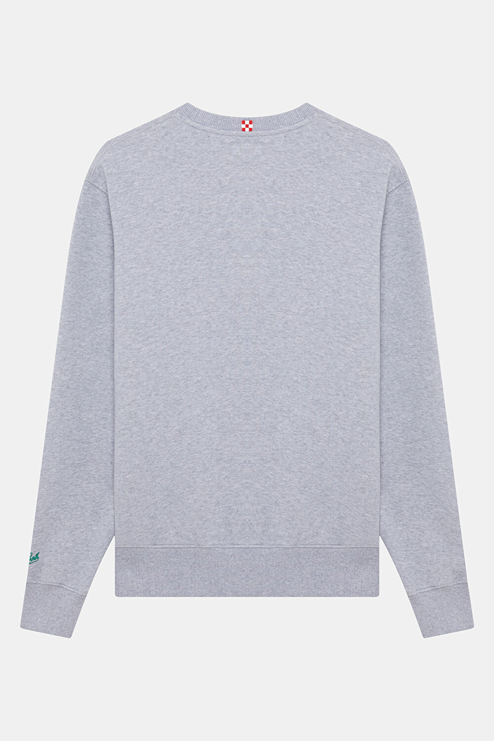 Gri Bisiklet Yaka Sweatshirt_2