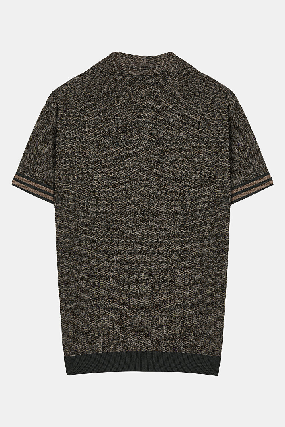 Kahve Polo Yaka T-Shirt_2