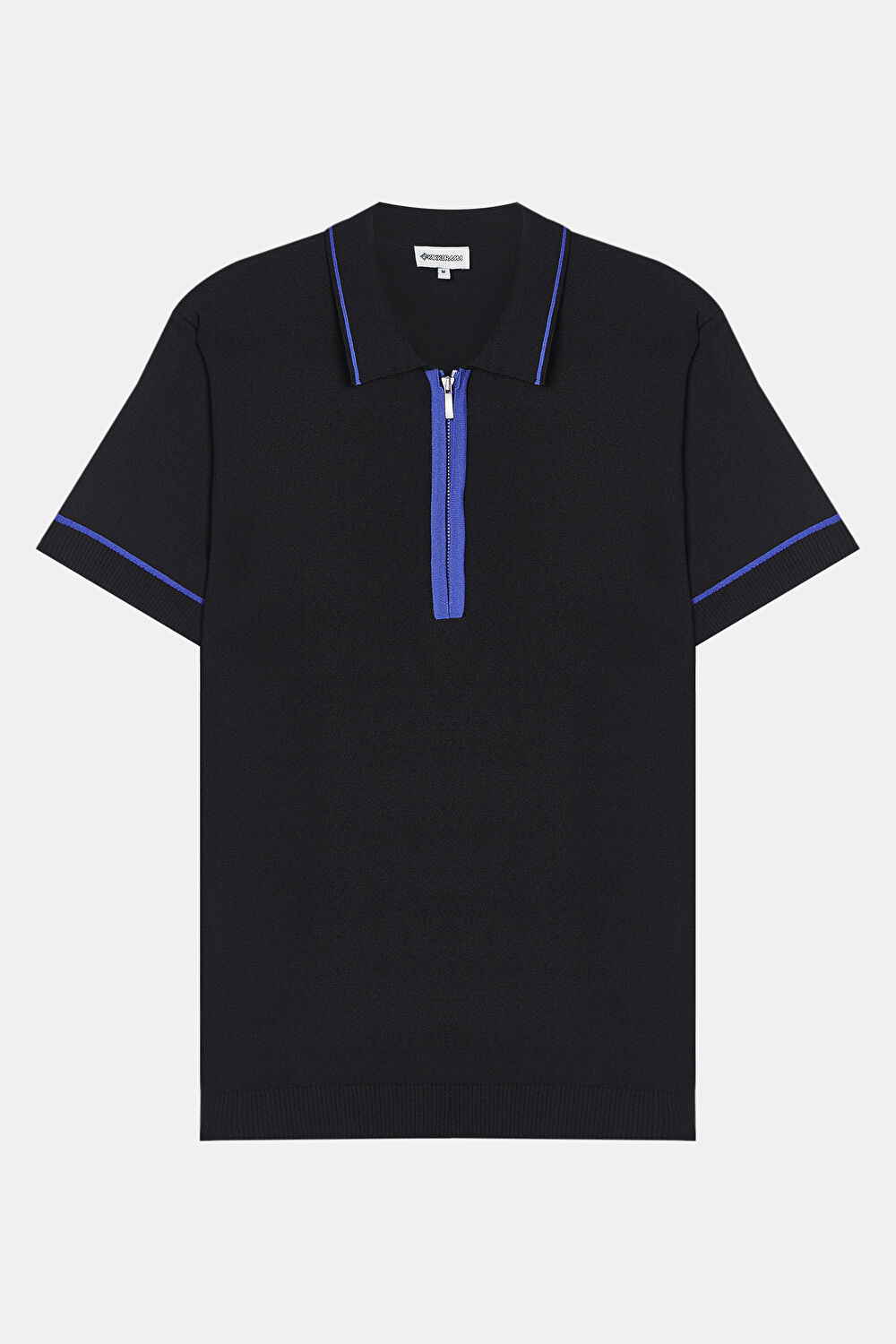 Siyah Polo Yaka T-Shirt_0