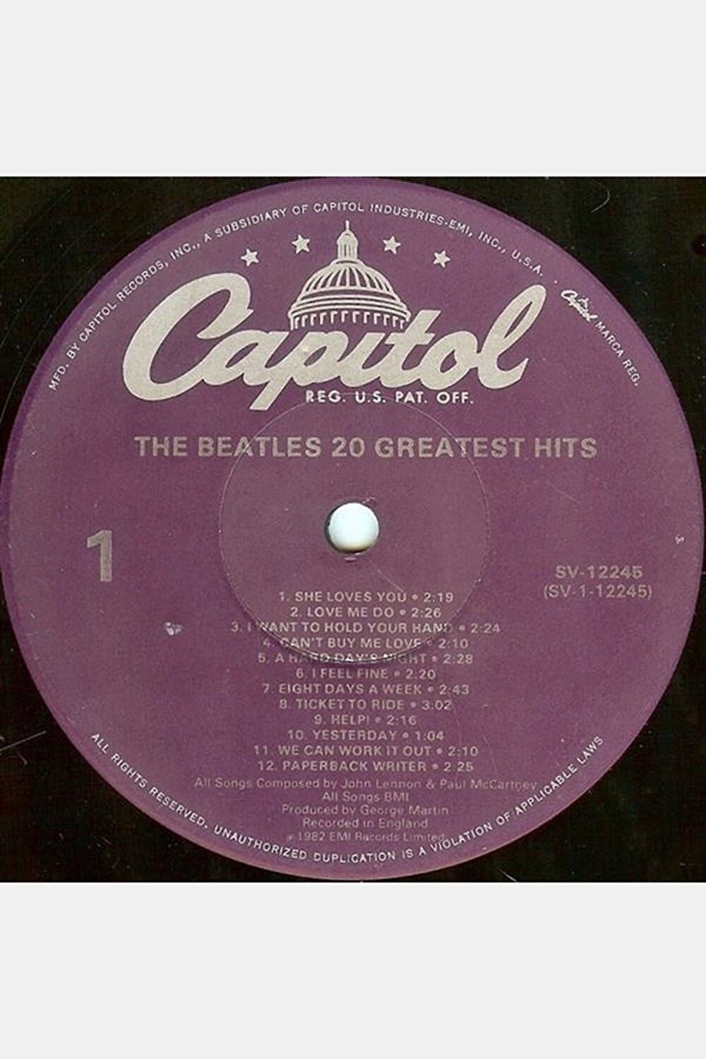 The Beatles 20 Greatest Hits_1