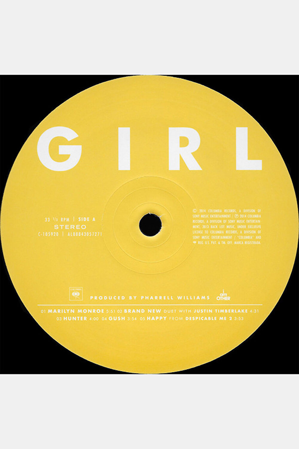 Pharrell Williams G I R L_1