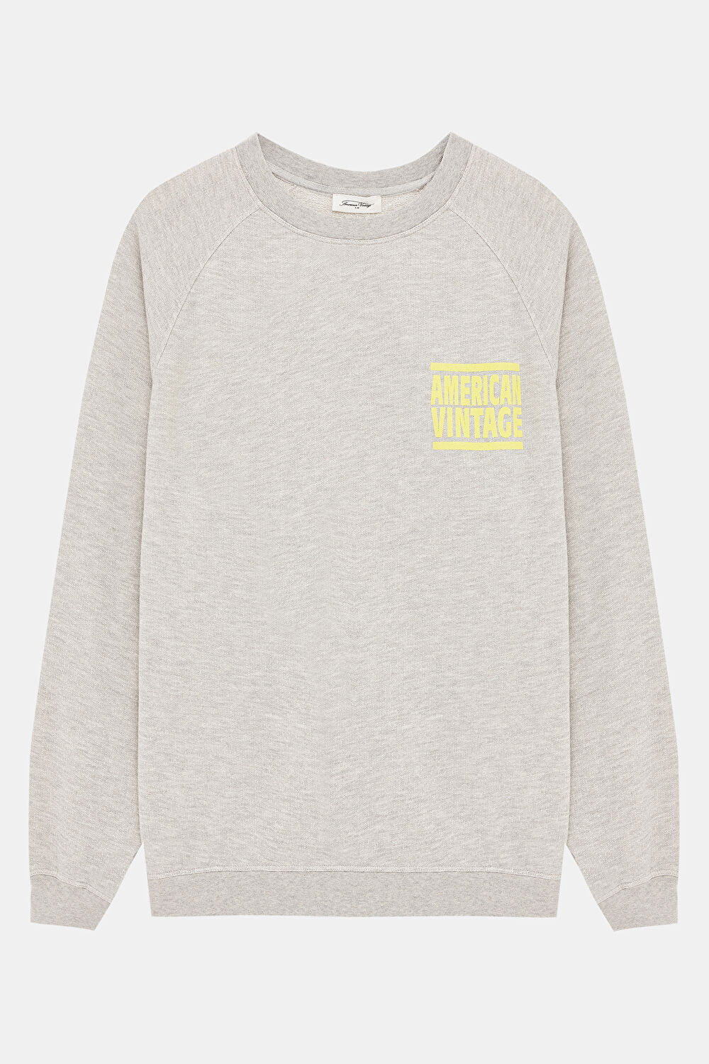 Gri Bisiklet Yaka Sweatshirt_0