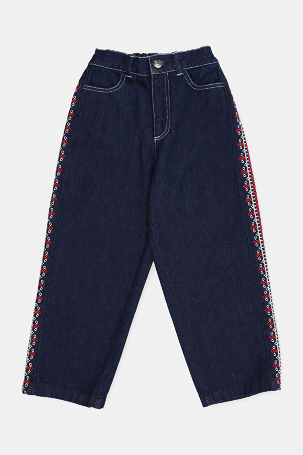 Sena Lacivert Boru Paça Pantolon_0
