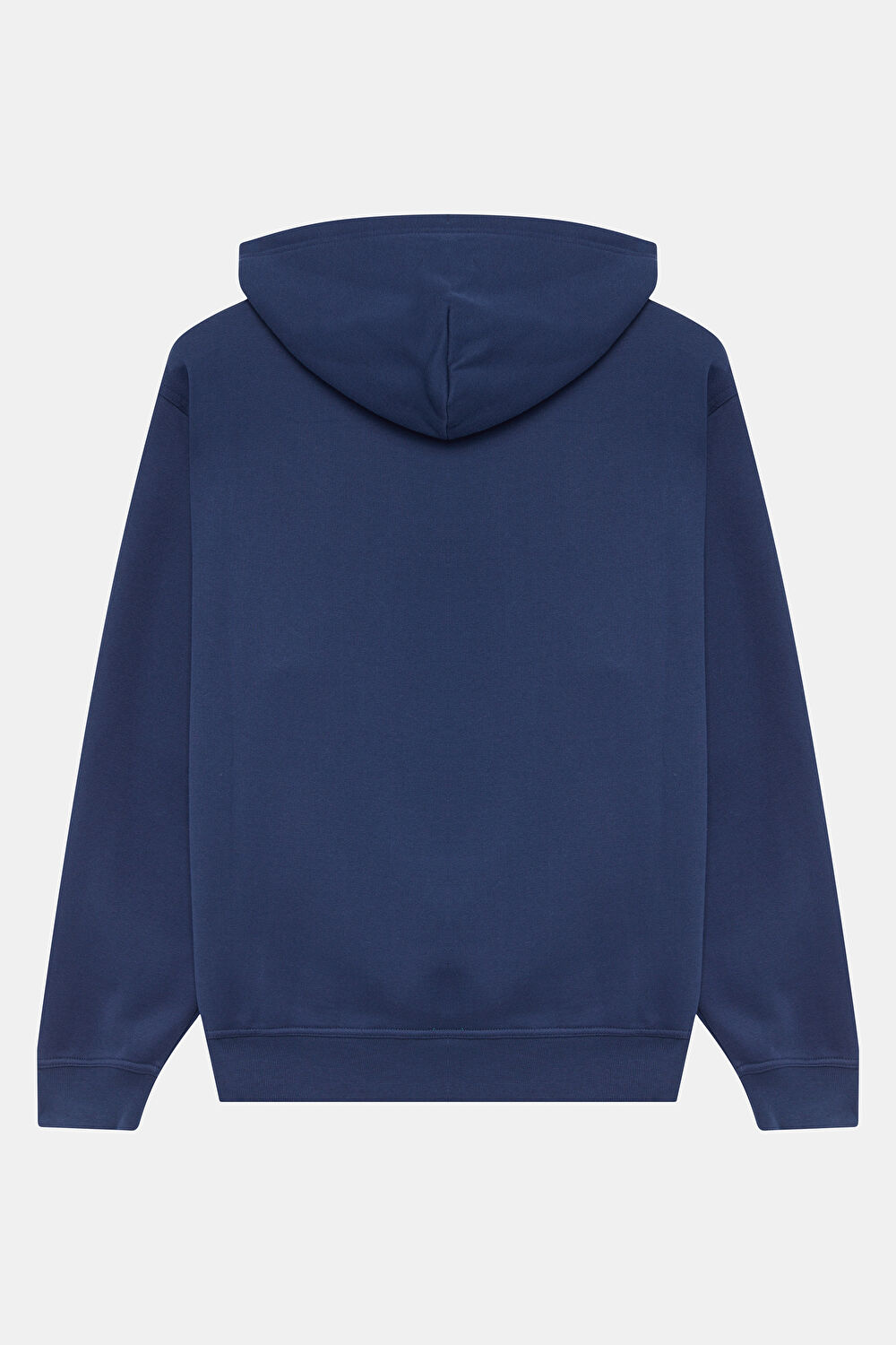 Lacivert Relax Kalıp Kapüşonlu Sweatshirt_2