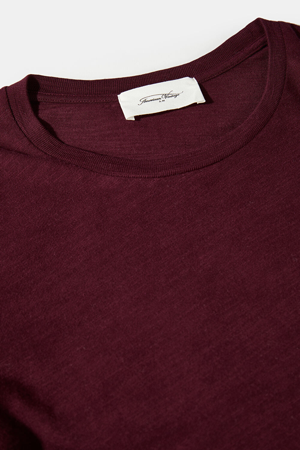 Bordo Bisiklet Yaka T-Shirt_3