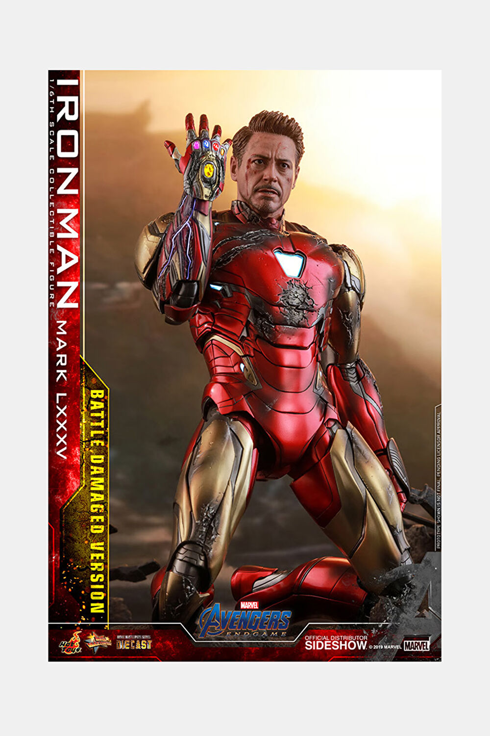 Iron Man MKLXXXV Battle - Diecast 1:6 HT_5