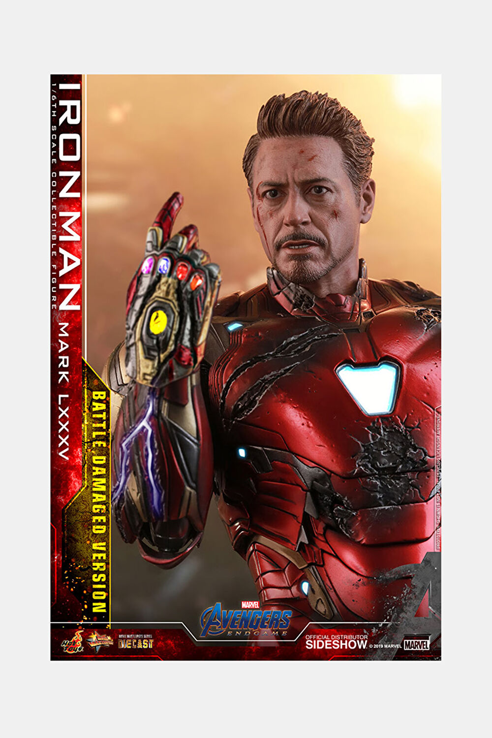 Iron Man MKLXXXV Battle - Diecast 1:6 HT_7