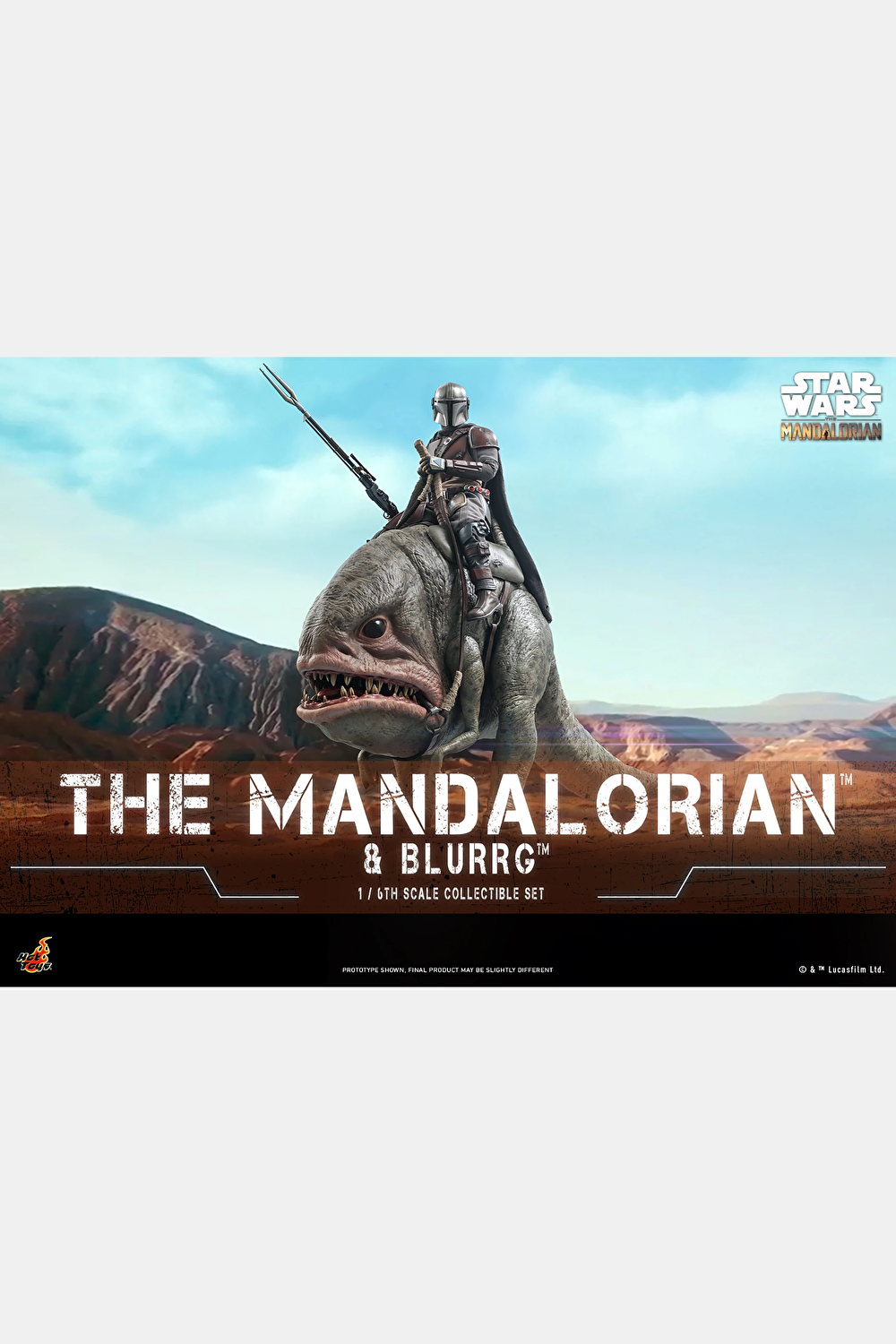 Mandalorian & Blurrg 1:6 Set (Hot Toys)_7