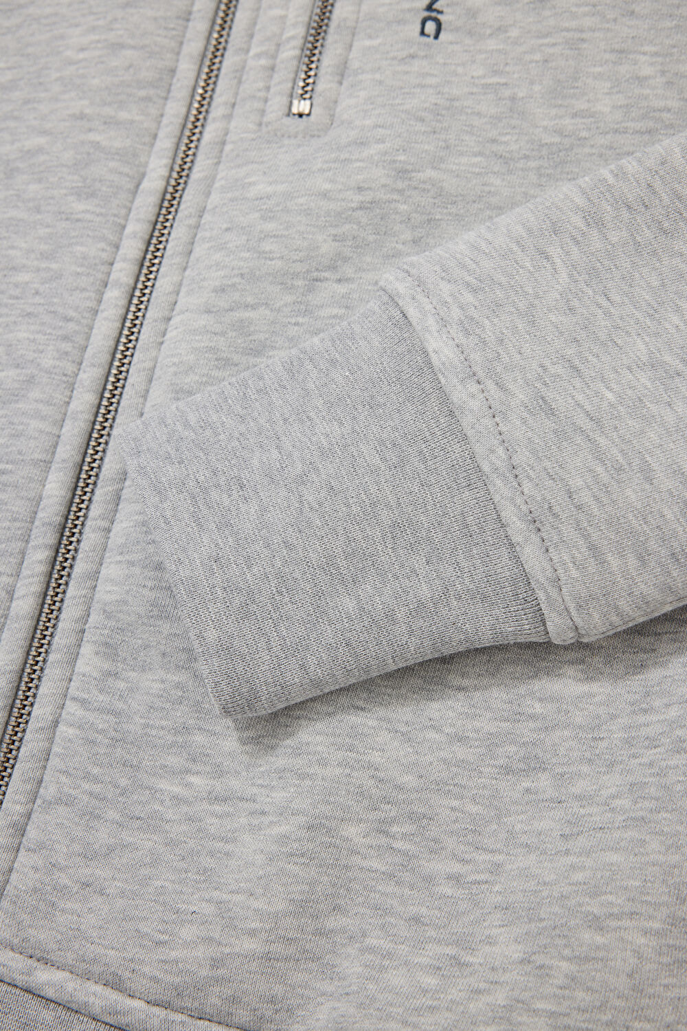 Gri Kapüşonlu Sweatshirt_4